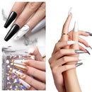 Beetles Gel Nail Polish Kit- 2 Pcs 15ml Black White Colors Gel Polish Set Soak Off LED Nail Gel Polish Nail Art Manicure Salon DIY at Home Design Decorations beetles Gel Polish