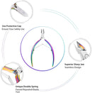 Cuticle Trimmer with Cuticle Pusher, Easkep Cuticle Remover Cutter Nipper Durable Dead Skin Clipper Manicure Pedicure Tools Easkep