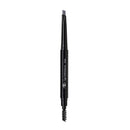 Eye Embrace Grace: Medium Gray Eyebrow Pencil – Waterproof, Double-Ended Automatic Angled Tip & Spoolie Brush, Cruelty-Free Eye Embrace