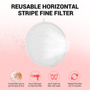 MelodySusie Nail Dust Collector Replacement Filter 4 Pack, Reusable Dust Filter for MelosySusie Nail Dust Collector Vacuum Fan Dust Collector Extractor Electric Dust Suction Machine MelodySusie