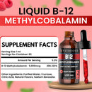 VITBOOST Vitamin B12 Liquid Drops - 60 x 5000 mcg Vegan B12 Sublingual Infinity Warehouse