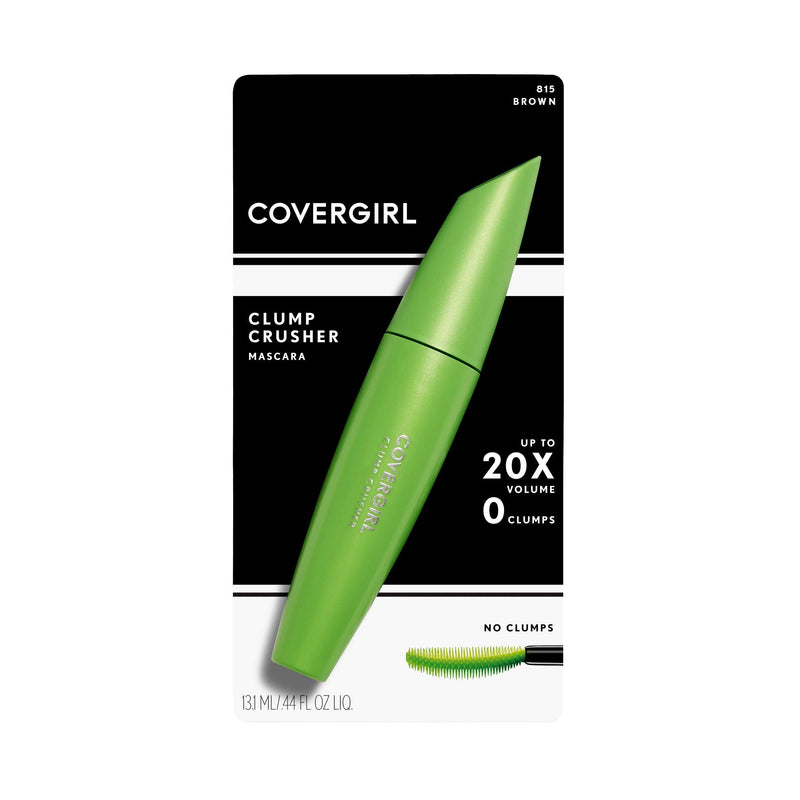COVERGIRL, Clump Crusher by LashBlast Mascara, Brown, 0.44 Fl Oz (Pack of 1) (packaging may vary) COVERGIRL