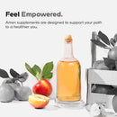 Amen Vitamin D, K2 & Zinc, Cholecalciferol D3 5000 IU, Organic Whole Food Blend with Apple, Blueberry, Cranberry, Elderberry Powder Fruits, Vegan Supplement, D3 K2 Vitamins, Non-GMO - 60 Capsules Infinity Warehouse