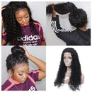 Ossilee Lace Front Wigs Human Hair for Black Women 150% Density Brazilian Water Wave Lace Front Wigs Wet and Wavy Human Hair Wigs Pre Plucked Hairline (20 Inch, water wave wig) Ossilee