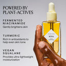 HERBIVORE Nova Facial Oil - Bi-Phase Oil with Tumeric + Niacinamide, Serum and Oil in one, Plant-based, Vegan, Cruelty-free, 50 mL / 1.7 oz Infinity Warehouse