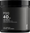 Toniiq 99%+ 40mg Supplement - Ultra High Purity PQQ 40mg Concentrated Formula - PQQ 40 mg 120 Capsules - Pyrroloquinoline Quinone Supplement - 1 Capsule Serving - Vegetarian Capsules Infinity Warehouse