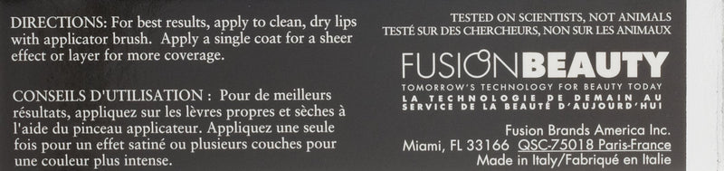 FusionBeauty InFATuation Liquid Plumping Lipstick, Big and Bare Fusion Beauty