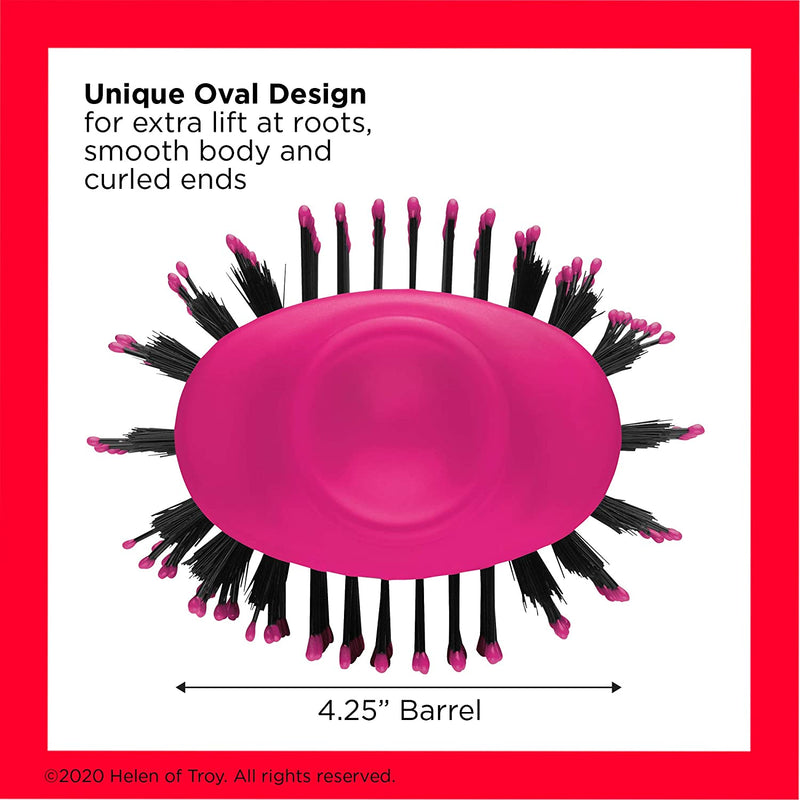 Revlon One-Step Hair Dryer and Volumizer Hot Air Brush, Pink REVLON Store