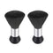 Vtrem 2 Pack Barber Brush Neck Duster Powder Duster Brush Neck Duster Brush for Hair Cutting Barber Accessories Brush Black Brown Barber Hair Brush Vtrem