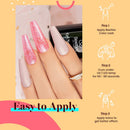 Beetles Gel Nail Polish Nancy Nude Grey Color Soak Off LED Nail Lamp Gel Polish .5 fl.Oz/Each 15 ml/Each beetles Gel Polish Store