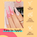 Beetles Gel Nail Polish Nancy Nude Color Soak Off LED Nail Lamp Gel Polish .5 fl.Oz/Each 15 ml/Each beetles Gel Polish
