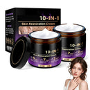 Biotin 10-in-1 Skin Restoration Cream, Deep Moisturizing, Natural Collagen Lifting Serum for All Skin Types, 2 Pack Infinity Warehouse