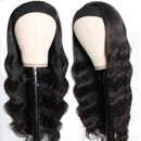 UNice Body Wave Headband Human Hair Wig for Black Women Brazilian Remy Hair Glueless Non Lace Front Wig Wear and Go 150% Density 18inch UNICE Store