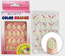 Beautia 3PACK 72tips So Cute Junior Color Changing Nail Under Sun, Sticker Nail for Kids (Pattern 4) Beautia