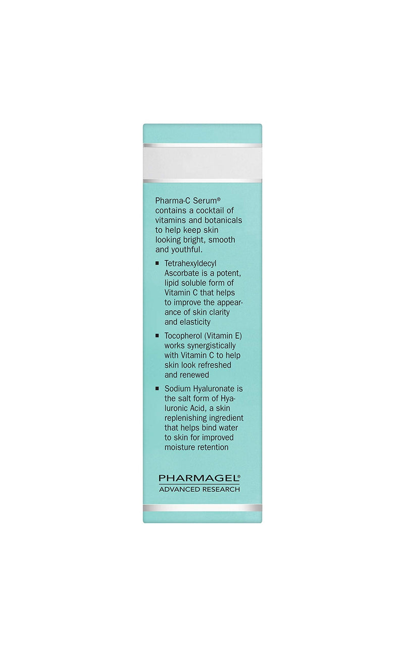Pharmagel Pharma-C Vitamin Serum | Age Defying Facial Serum | Anti-Wrinkle Face Serum & Anti-Aging Serum | Age Spot Remover for Face - 1 oz Pharmagel