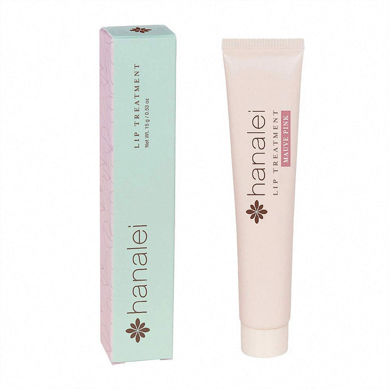 Hanalei Lip Treatment Bundle (Rose and Mauve Pink) | Made with Kukui Oil, Shea Butter, Agave, and Grapeseed Oil, Soothe Dry Lips (Cruelty free, Paraben free) Hanalei