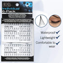 Ardell False Eyelashes Knot-Free Individuals Combo Black, 6-Pack (contains 6 packs of lash trays with 56 Individual Lashes each) Ardell