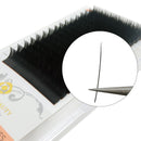 BEYELIAN Mink Ellipse Flat Eyelash Extensions MATTE Black Individual Semipermanent Lash Building Extensions C Curl 0.20mm 8mm BEYELIAN