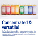 Dr. Bronner’s - Pure-Castile Liquid Soap (Almond, 32 ounce) - Made with Organic Oils, 18-in-1 Uses: Face, Body, Hair, Laundry, Pets and Dishes, Concentrated, Vegan, Non-GMO Dr. Bronner's