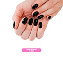 OneDor Nail Dip Dipping Powder – Acrylic Color Pigment Powders Pro Collection System, 1 Oz. (12 - Black) Onedor