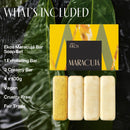 natura - Ekos Maracujá Creamy & Exfoliating Bar Soap Set (4 Pack) - 1 Exfoliating Bar, 3 Creamy Bars - Pure Plant Based Oils - Vegan Skin Care - Brazilian Beauty Secrets - Self Care - 3.5oz (100g) Infinity Warehouse