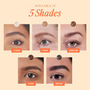 Grande Cosmetics GrandeBROW-FILL Volumizing Brow Gel, Tinted or Clear Eyebrow Mascara, Soft Flexible Hold, Water Resistant Infinity Warehouse