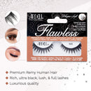 Ardell Whisper Soft, False Eye Lashes Flawless 805 Black (4 Pack) Ardell