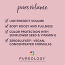 Pureology Pure Volume Shampoo and Conditioner Bundle | For Flat, Fine, Color-Treated Hair | Sulfate-Free | Vegan | Updated Packaging | 9 Fl. Oz. Pureology