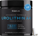 GreenLab Urolithin A+ 1500mg | Urolithin A Supplement for Energy, Mitochondrial Function, Cellular Support & Overall Wellness Infinity Warehouse