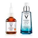 Vichy Mineral 89 Booster, Pure Hyaluronic Acid Serum for Face with Volcanic Mineral Water for Skin Barrier Repair, Plumps & Hydrates, Lightweight Moisturizing Gel, Oil-Free, Non-Sticky Infinity Warehouse