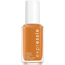 essie expressie Quick-Dry Vegan Nail Polish, Saffr-On The Move, Warm Brown Orange, 0.33 Ounce essie