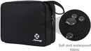 Hanging Travel Toiletry Bag Cosmetic Make up Organizer for Women and Girls Waterproof (V-Black) Narwey Store