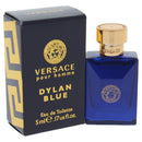 Versace Dylan Blue Mini Eau de Toilette Splash for Men, 0.17 Ounce Versace