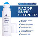 Razor Bump and Ingrown Hairs Serum - After Shave Solution Roll-On for Ingrown Hairs, Razor Burns and Razor Bumps for Men and Women TEREZ & HONOR