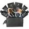 Bath Gift Basket for Men and Women, 23pcs Charcoal Luxury Home Spa Kit for Father and Mother Spa Kit in Cosmetics Bag Father's Day Birthday Gift for Christmas from RA ROSA ACCA