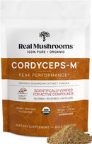 Real Mushrooms Cordyceps Mushroom Powder - Organic Cordyceps Powder Mushroom Energy and Wellness Support - Rich in Beta Glucans - Non-GMO, Vegan Supplement, 60 Servings Infinity Warehouse