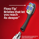 Colgate Keep Manual Toothbrush, Deep Clean Soft Refill Heads, Black, 6 Count, Pack of 2 Colgate