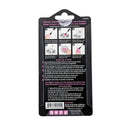 PUEEN 35mm HD Chunky Transparent Soft Stamper and Scraper Set - Nail Art - Stamping Tools - CLEAR - BH000706 PUEEN