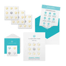 LumenKind, Mindful Marks (Gold) 31 Tiny Temp Tattoo Mindfulness Stickers - Wearable Reminders for your Intentions. Choose your Focus - Set your Intention - Renew your Commitment LUMENKIND