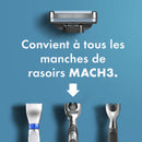 Gillette Mach3 Mens Razor Blade Refills, 15 Count, Designed for Sensitive Skin Gillette