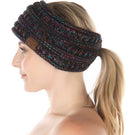 Funky Junque Ponytail Beanie & Ponytail Headwrap - Kaleidoscope Funky Junque