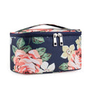 Travel Makeup Bag Large Cosmetic Bag Make up Case Organizer for Women and Girls (Small, Leopard) Narwey