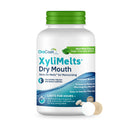 OraCoat XyliMelts Dry Mouth Relief Oral Adhering Discs, Slightly Sweet with Xylitol, For Dry Mouth, Stimulates Saliva, Non-Acidic, Day and Night Use, Time Release for up to 8 Hours, 100 Count Oracoat