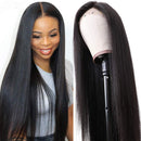 UNice Hair Fake Scalp Wig 13x4 Lace Front Wigs Human Hair for Black Women Brazilian Virgin Straight Hair Wig Pre Plucked Hairline With Baby Hair 22inch UNICE Store
