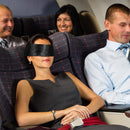 Hestya 2 Pack Sleeping Mask Satin Eye Mask Blindfold, 150 cm (Black Rose Red and Black) HESTYA