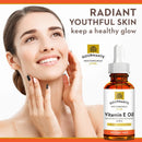 100% Natural Vitamin E Oil - For Skin, Hair and Nail Health - Nourishing Pure Vitamin E Oil For Skin - No Synthetic Ingredients, GMOs or Parabens - Cruelty Free Vitamin E Oil For Lip Gloss - 28,500 IU GOURMANTE FOOD, THE MED WAY