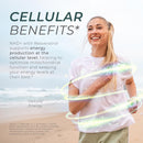 Neurogan NAD+ with Resveratrol Capsules 1:1 Ratio - 1200mg Per Serving, 90 Ct - Cellular Health & Healthy Aging Supplements, Energy & Immune Support - Nicotine Adenine Dinucleotide NAD+ Supplement Infinity Warehouse