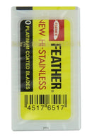 Feather Double Edge Safety Razor Blades 50 Count Feather