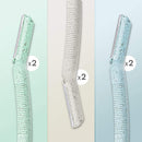 ennva Eyebrow Razor for Women | Dermaplane Facial Razor for Women Face | Hair Trimmer Face Razor for Women Body Use | Multipurpose Facial Hair Removal Disposable Blades Eyebrow Shaper Tool - 6pcs ENNVA