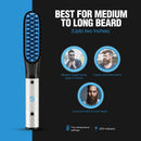 Beard Straightener w/Beard Balm & Beard Growth Oil & Beard,UPGRADED 3 in 1 Hair Straightener Brush Beard Straightening Comb,Unique Stocking Stuffers Gifts for Men Women Him scree